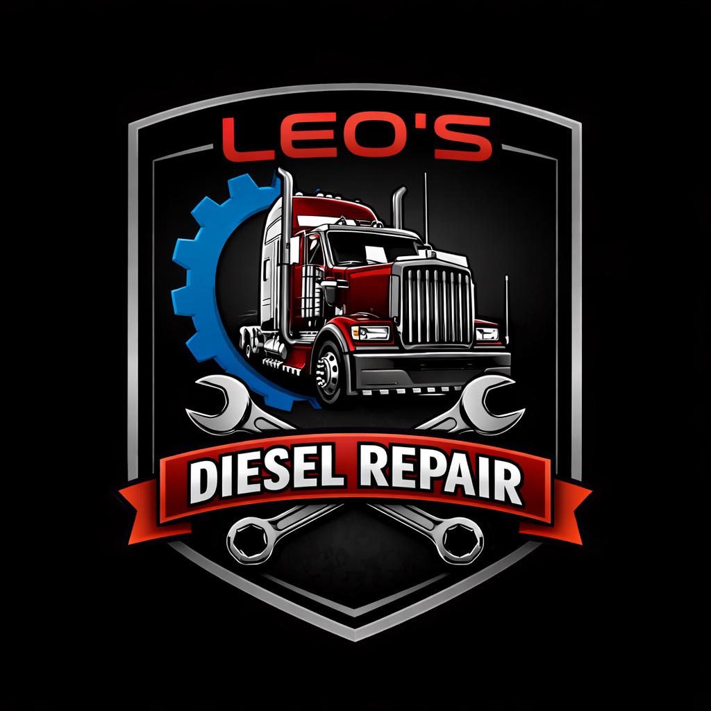 Leo’s Diesel Repair Logo